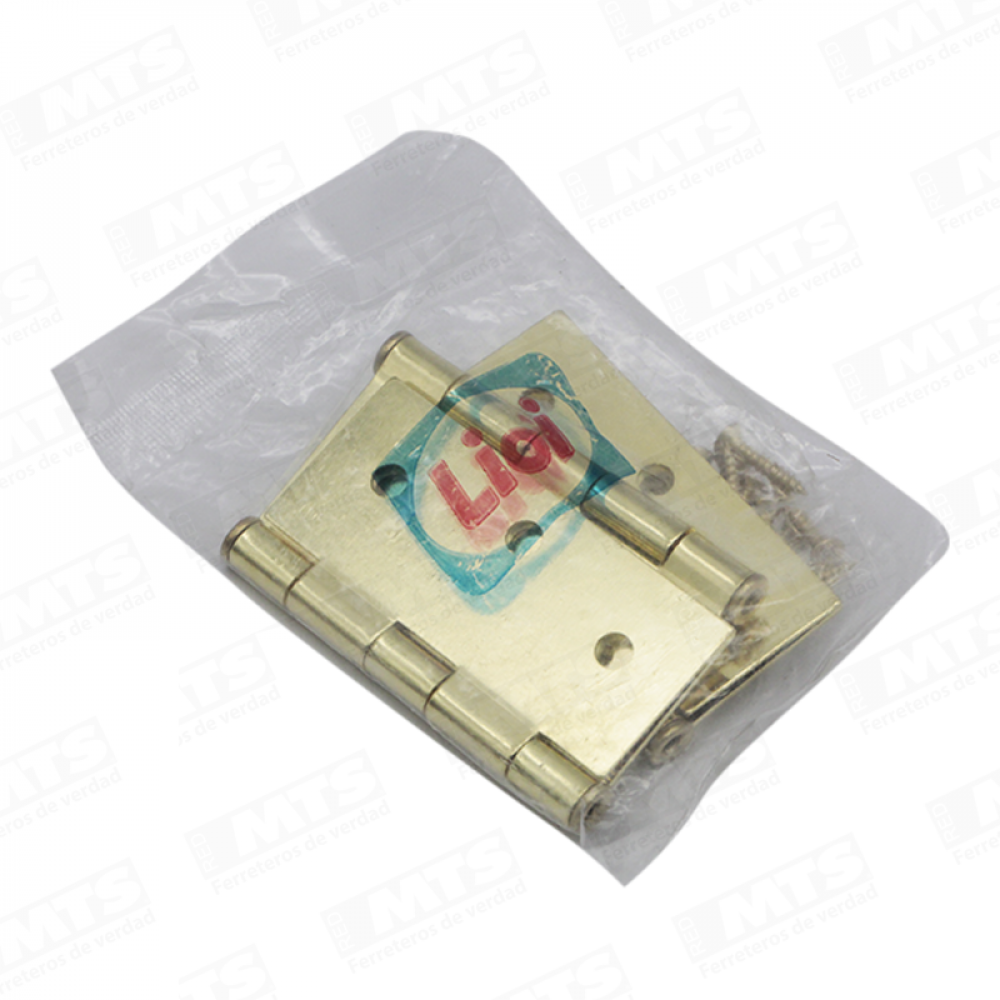 Bisagra L86 3x3 Lioi A.Lat Con T Bl 3 Un - Materiales de Construcción Jurmaq Molina