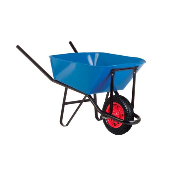 Carretilla Estand Con Rueda Pantera Azul 90 L 350x8 - Materiales de Construcción Jurmaq Molina