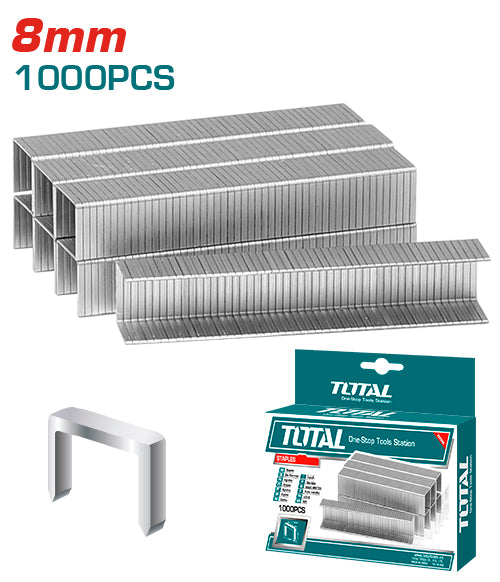 Grapa 8 mm 1000Pcs Tolmat - Materiales de Construcción Jurmaq Molina