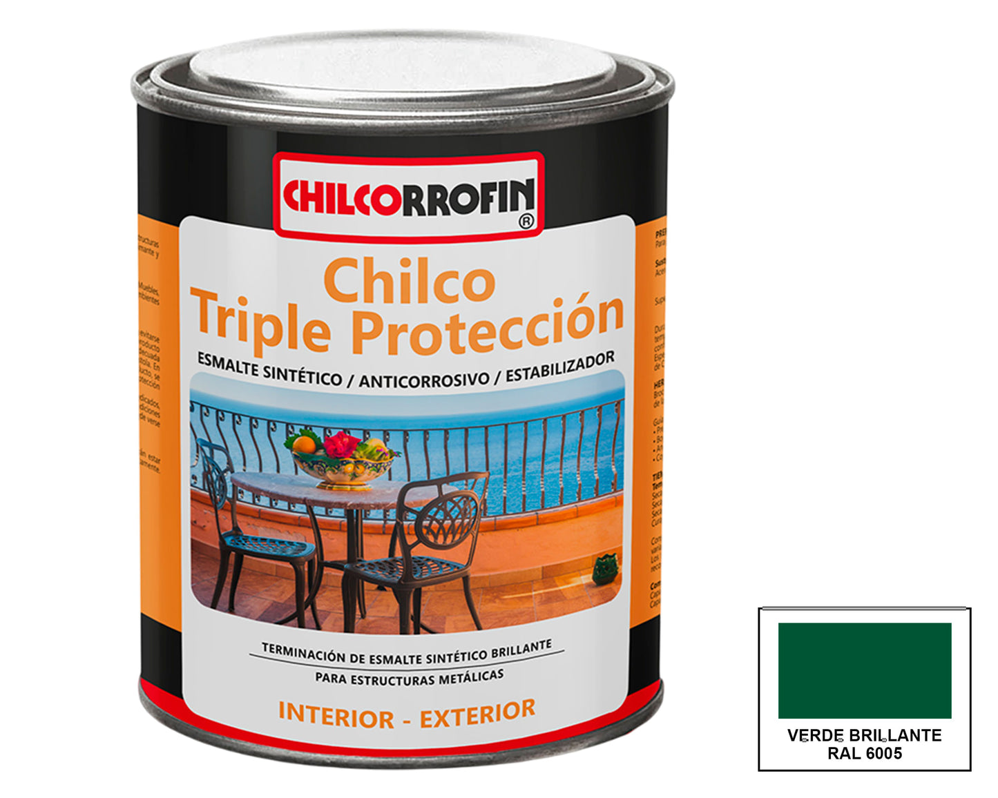 Chilco Triple Proteccion Verde 1/4 Gl - Materiales de Construcción Jurmaq Molina