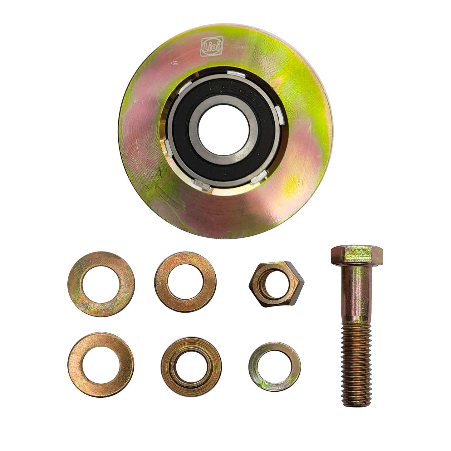 Rueda Porton Con Perno 2.5" Unidad. - Materiales de Construcción Jurmaq Molina