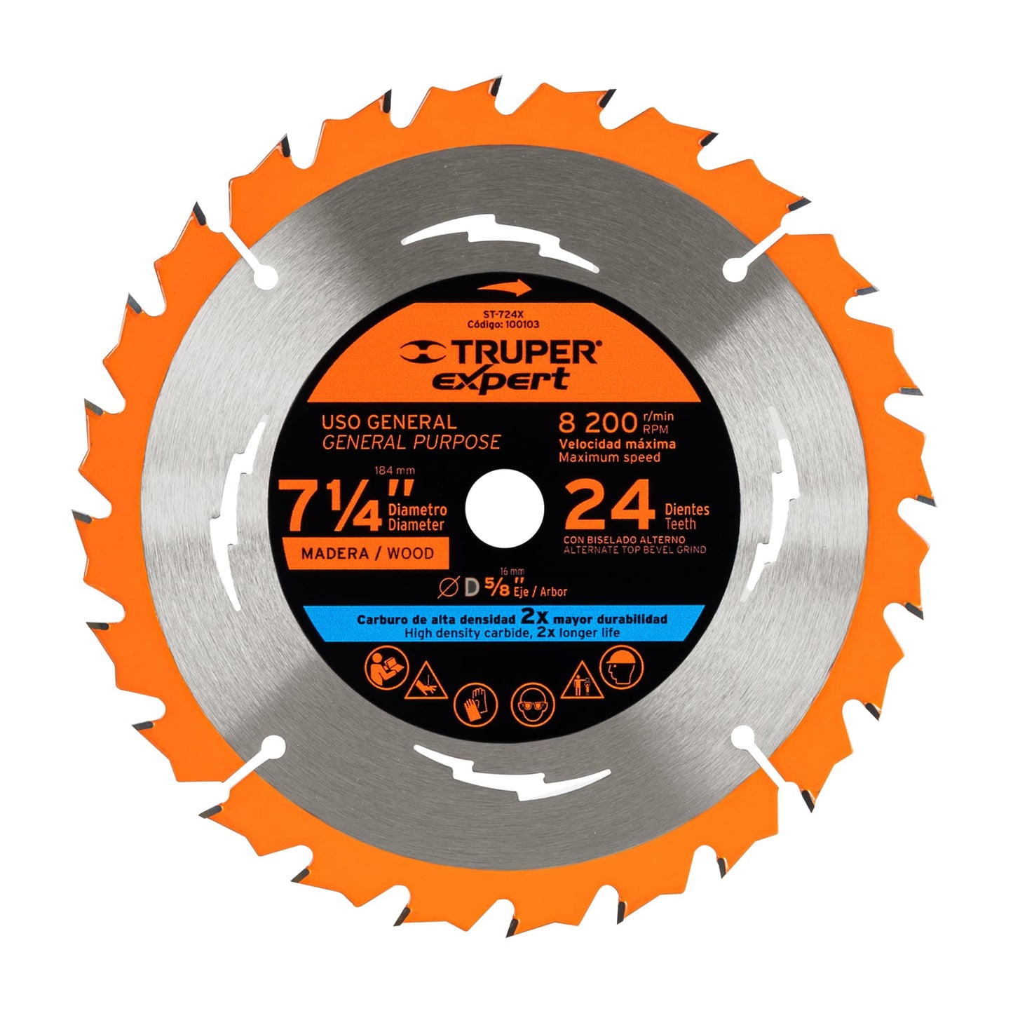 Disco Sierra Madera 71/4x40Dientes - Materiales de Construcción Jurmaq Molina