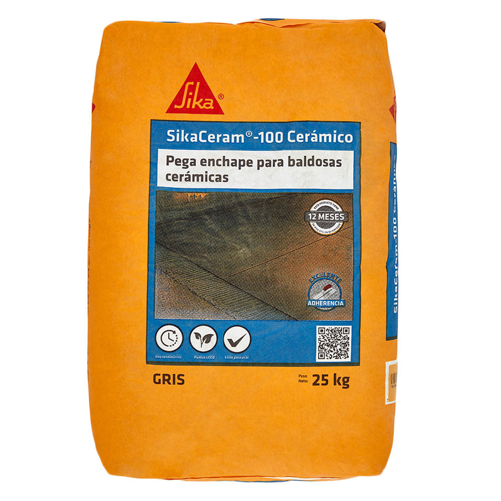 Sikaceram Adhesivo Ceramico (25 kg) - Materiales de Construcción Jurmaq Molina