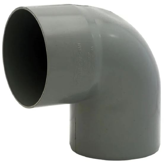 Codo Sanitaria 110 mm X 90" - Materiales de Construcción Jurmaq Molina