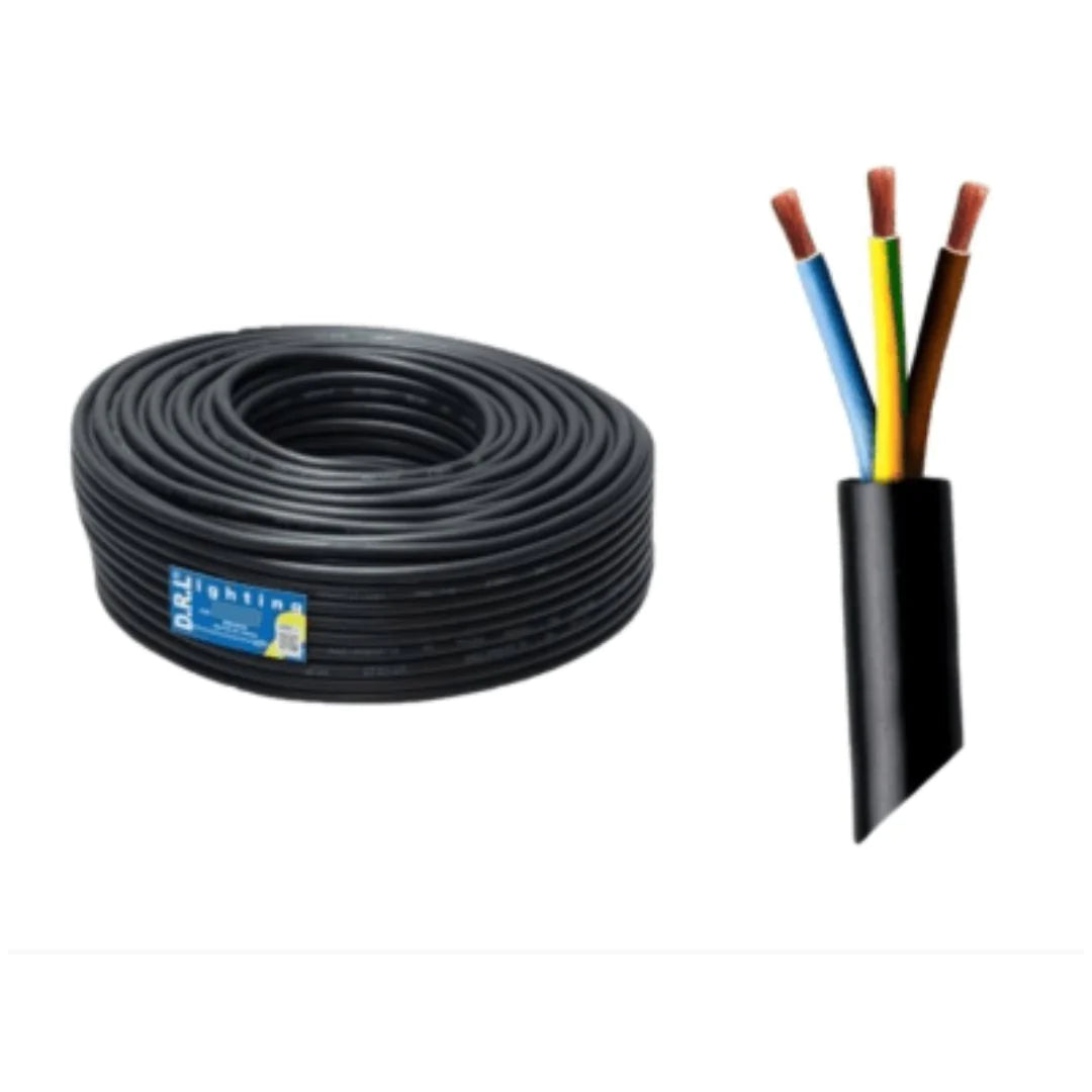 Cordon Svt 3x2,5 Negro (1 mt) - Materiales de Construcción Jurmaq Molina