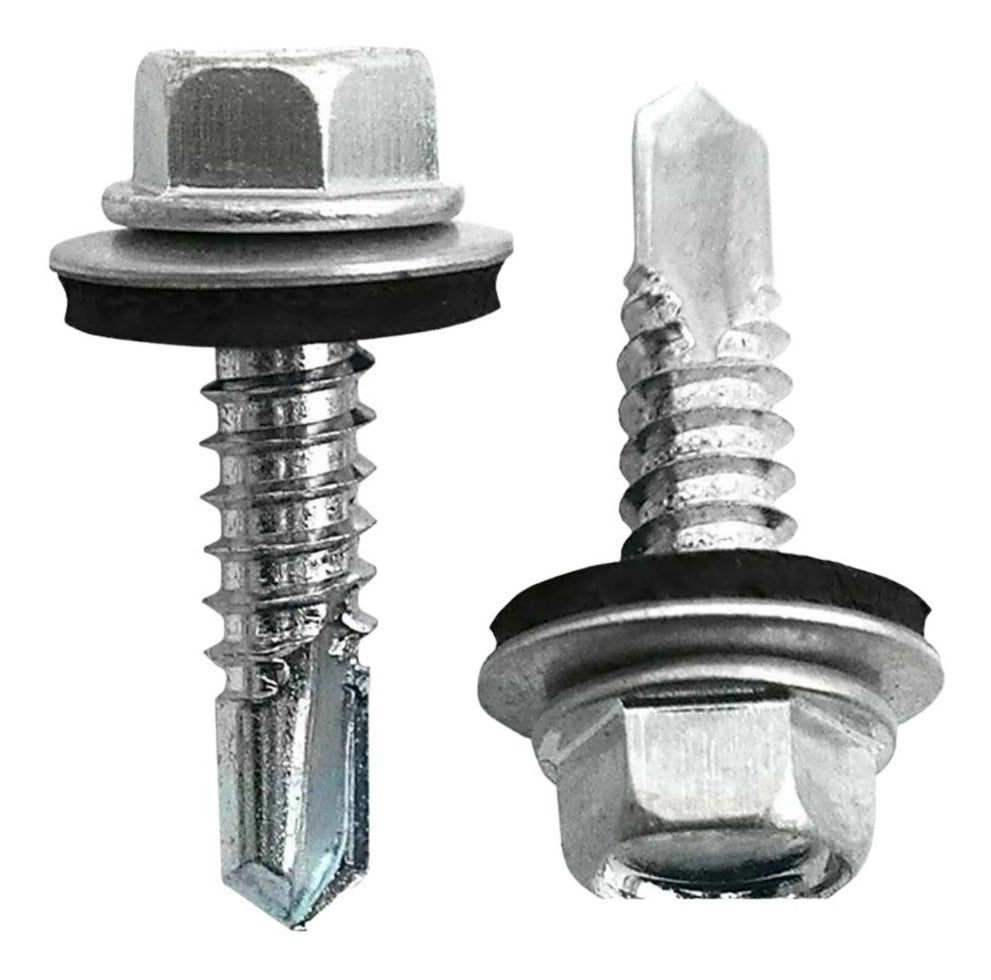 Tor Aut.Perf. Pb Zincado 12x3/4 100 Un - Materiales de Construcción Jurmaq Molina