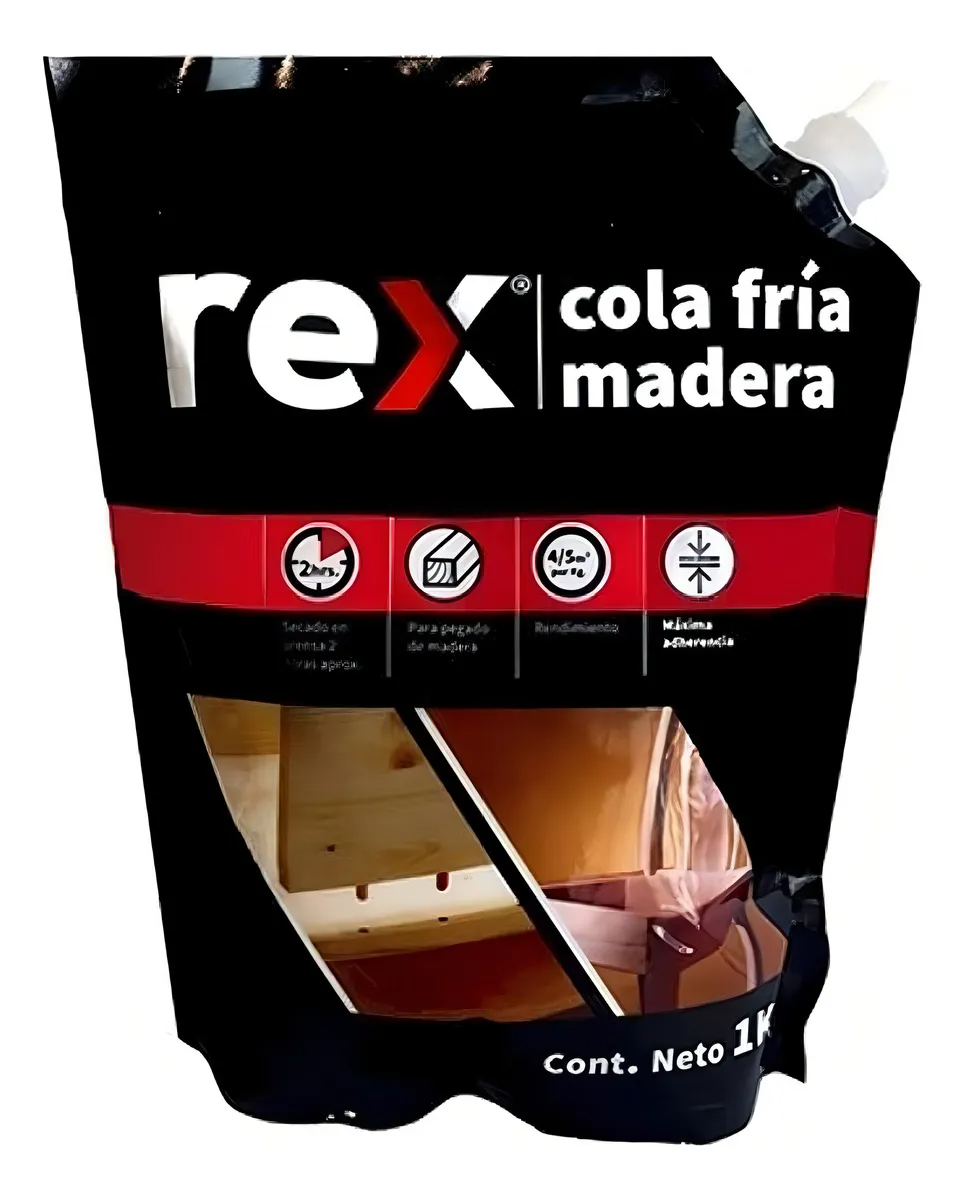 Cola Fria Rex Madera 1 kg - Materiales de Construcción Jurmaq Molina