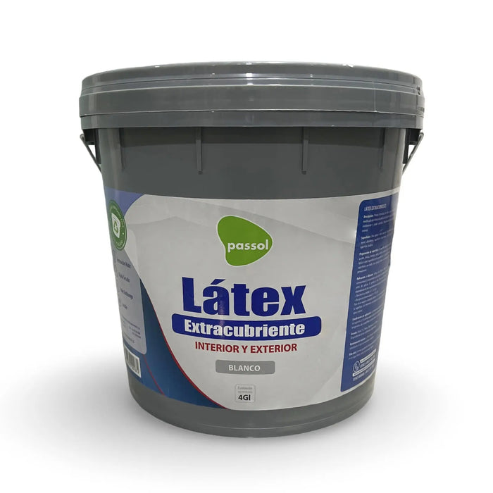 Latex Tineta Blanco Passol - Materiales de Construcción Jurmaq Molina