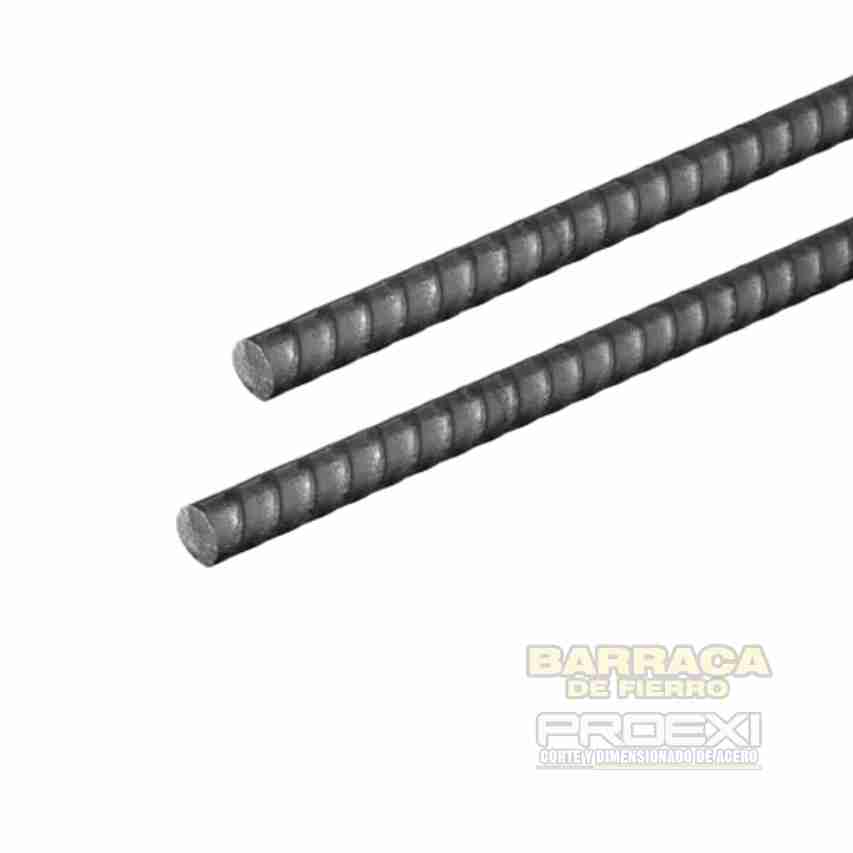 Fe.Estriado A63 10 mm X 6.0 M - Materiales de Construcción Jurmaq Molina