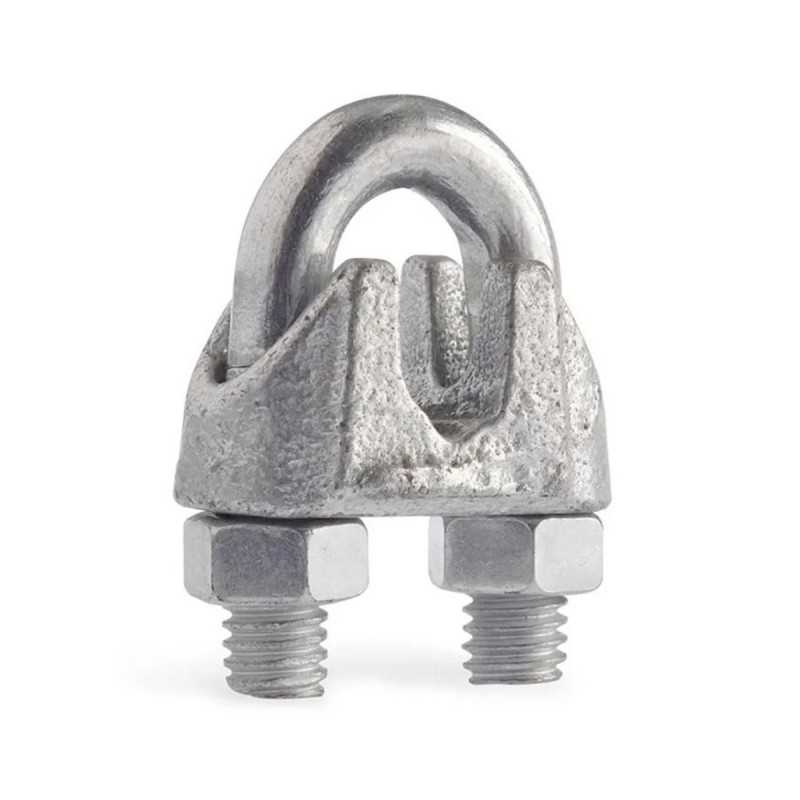 Abrazadera De Cable -D 3/8-10,0 - Materiales de Construcción Jurmaq Molina