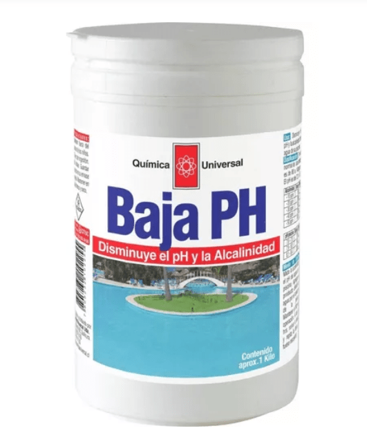 Baja pH Pote 1 kg - Materiales de Construcción Jurmaq Molina