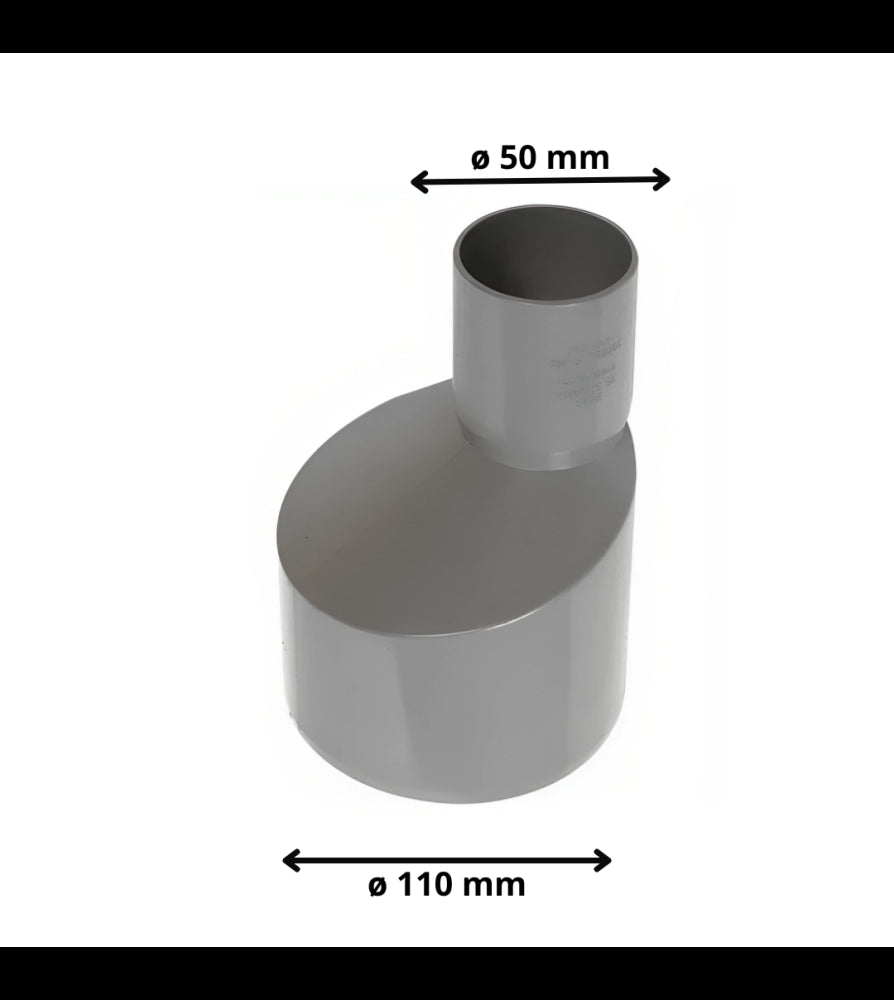 Reduccion Sanitaria 110x50 mm - Materiales de Construcción Jurmaq Molina