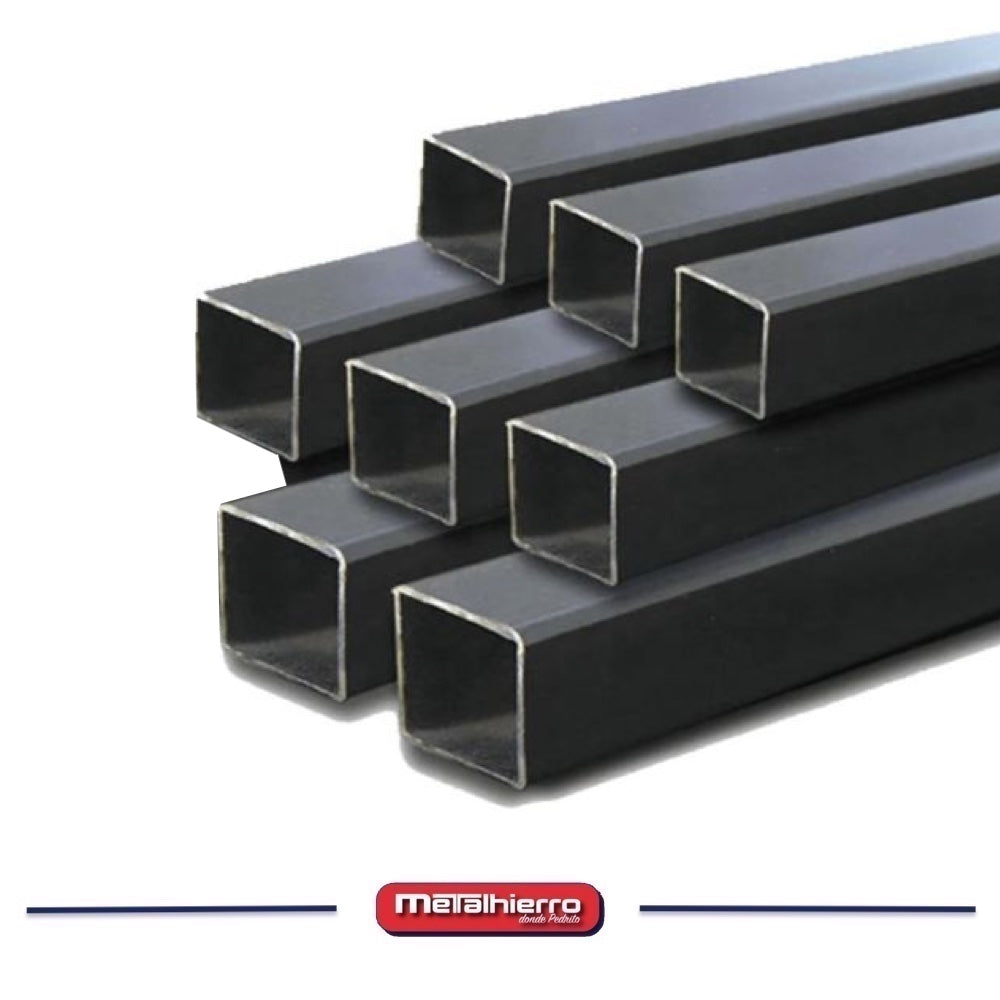 Tub Cuad Neg 50x3.0 mm - Materiales de Construcción Jurmaq Molina
