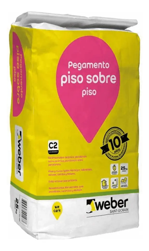 Producto WEBER Adhesivo Ceramico (25kg) 85MM TORO MEDIO WURTH disponible en Barraca JURMAQ