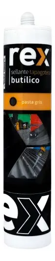 Producto Tapagotera Butilico Humedad Gris disponible en Barraca JURMAQ