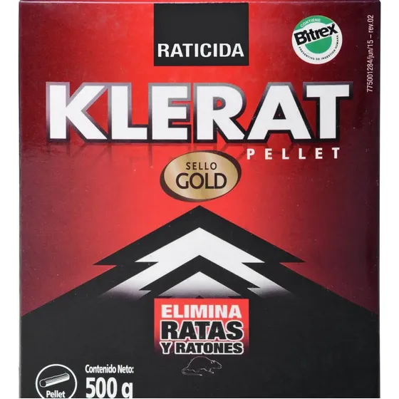 Producto Klerat Pellet 50g/10bol disponible en Barraca JURMAQ