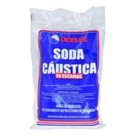 Producto Soda Caustica 1/2 KG Escamas 2 KG ESCAMAS disponible en Barraca JURMAQ