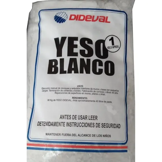 Producto Yeso Super Saco 25 KG 25 KGS disponible en Barraca JURMAQ