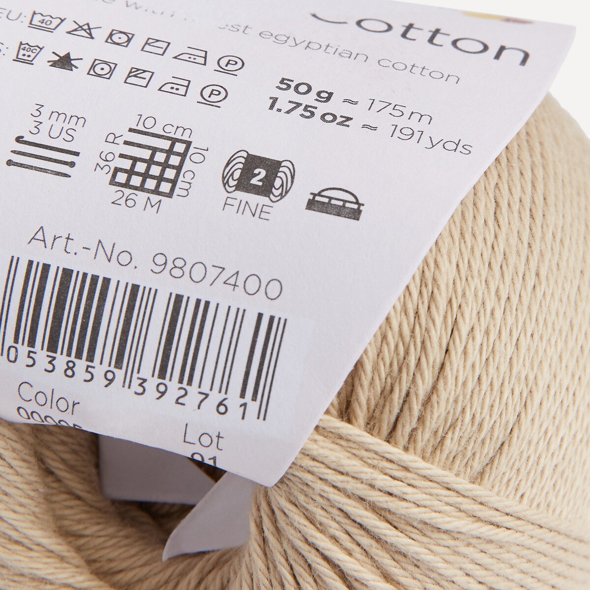 Ovillo Algodon T-50 - Materiales de Construcción Jurmaq Molina