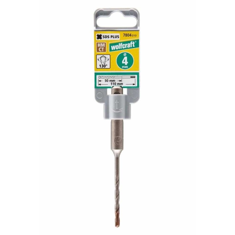 Broca Percucion 4 mm - Materiales de Construcción Jurmaq Molina