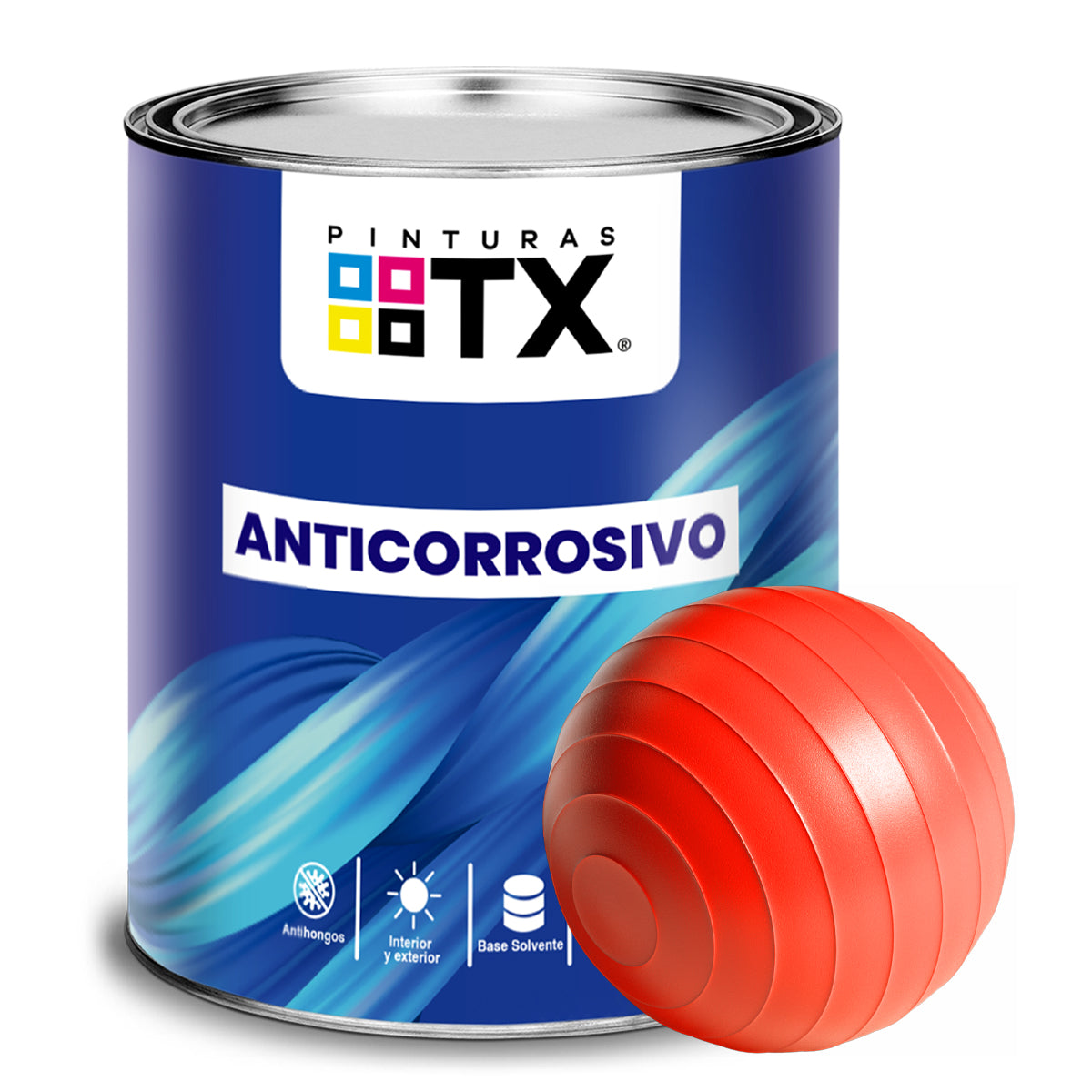 Anticorrosivo Rojo Dideval 1/4 Galón - Materiales de Construcción Jurmaq Molina