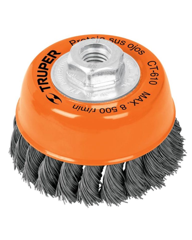 Grata Esmeril 4 Copa Trenzada (Ebc104) - Materiales de Construcción Jurmaq Molina