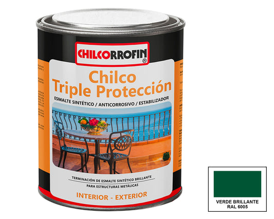 Chilco Triple Proteccion Verde 1/4 Gl - Materiales de Construcción Jurmaq Molina