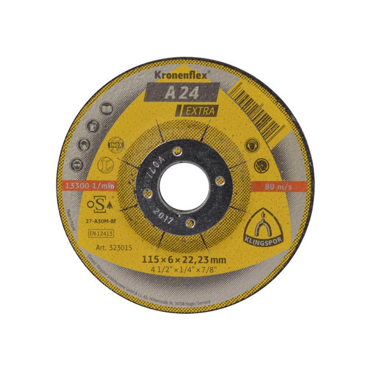 Disco Desbaste 4 1/2x6 mm Kling - Materiales de Construcción Jurmaq Molina