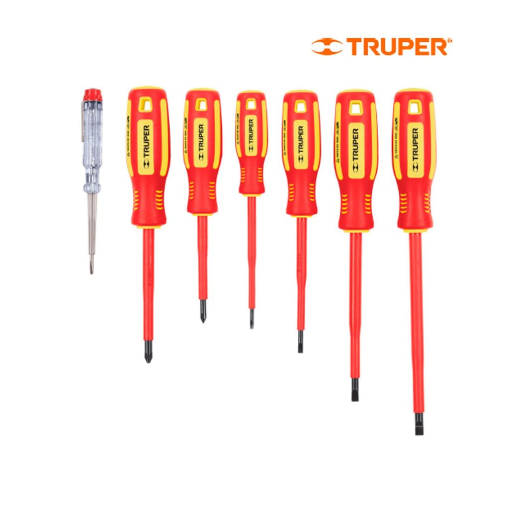 Juego Atornilladores Truper - Materiales de Construcción Jurmaq Molina