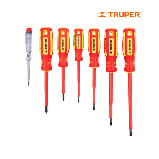 Juego Atornilladores Truper - Materiales de Construcción Jurmaq Molina