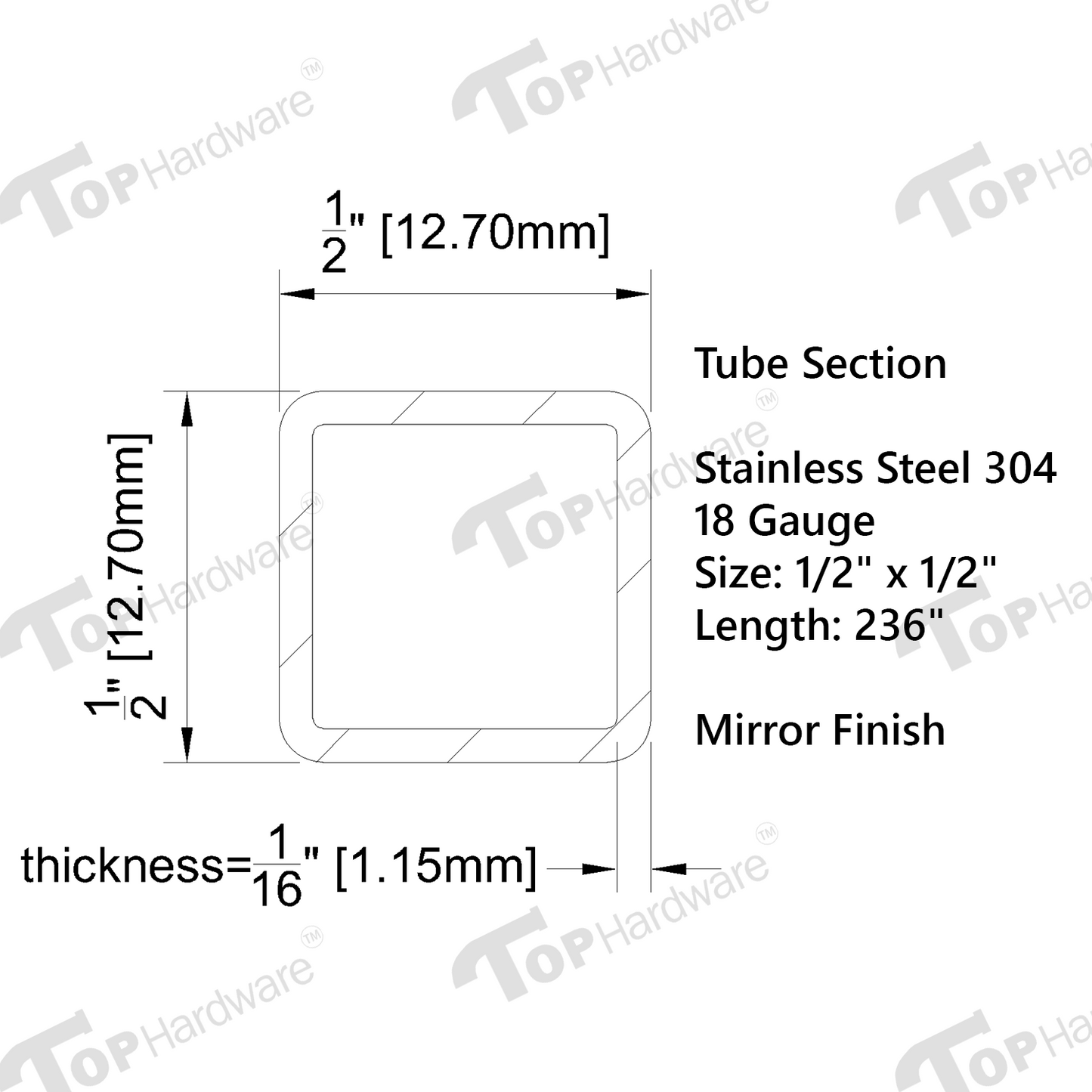 Tub Red Neg 1 1/2x2.0 mm - Materiales de Construcción Jurmaq Molina