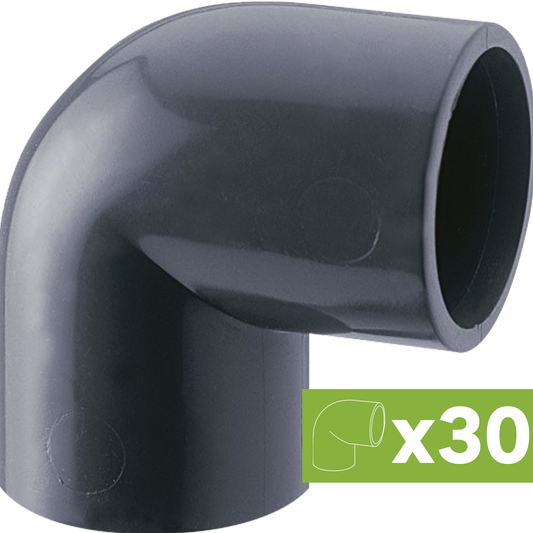 Codo PVC Presion 20 mm X 90" Soldable - Materiales de Construcción Jurmaq Molina