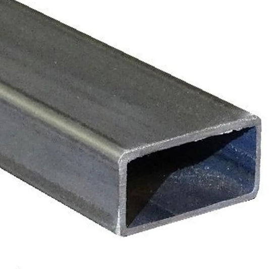 Tub Rect Neg 150x50x2.0 mm - Materiales de Construcción Jurmaq Molina