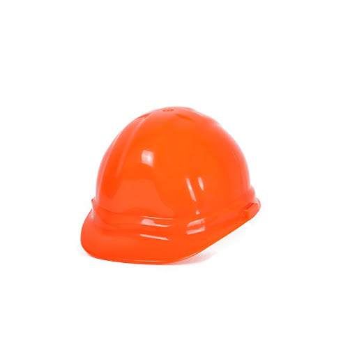Casco Con Arnes Plastico Naranjo - Materiales de Construcción Jurmaq Molina