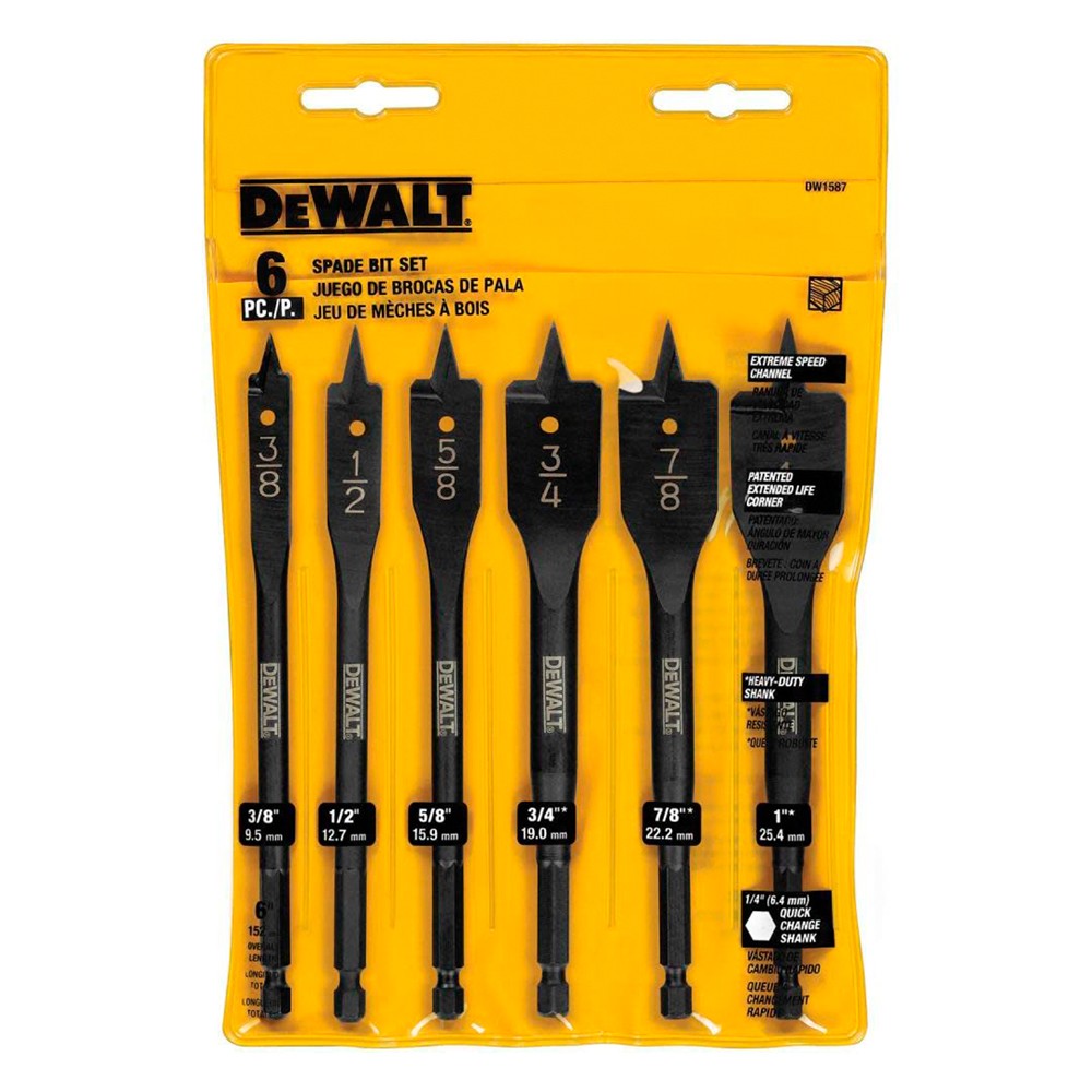 Juego Broca Paleta 6Pz - Materiales de Construcción Jurmaq Molina