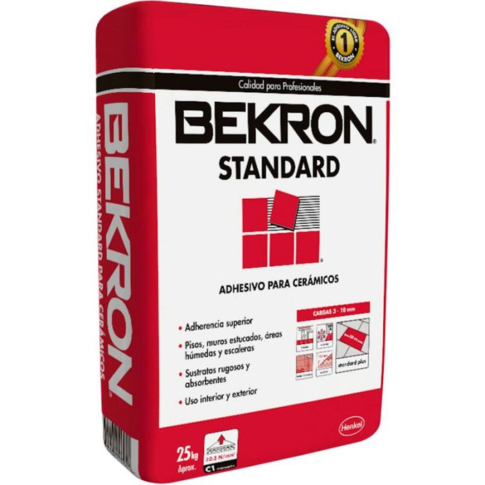 Bekron Adhesivo Ceramico (25 kg) - Materiales de Construcción Jurmaq Molina