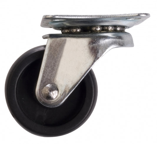 Rueda Goma Con Base Giratoria 2" (50 mm) - Materiales de Construcción Jurmaq Molina