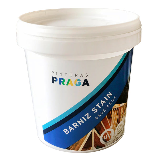 Barniz Galón Stain Alerce Praga - Materiales de Construcción Jurmaq Molina