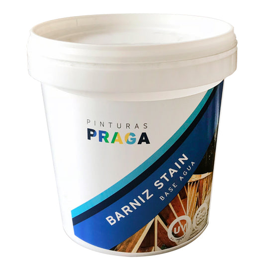 Barniz Galón Stain Alerce Praga - Materiales de Construcción Jurmaq Molina