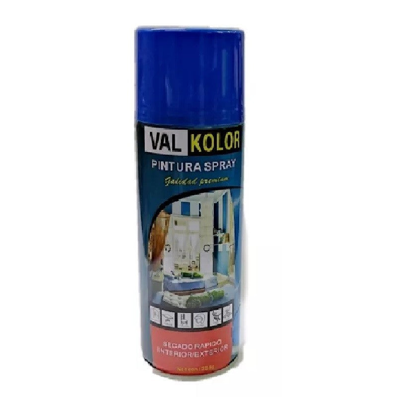 Spray Valkolor Azul - Materiales de Construcción Jurmaq Molina