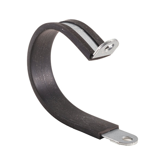 Abrazadera Fijación Tubos Con Correa- Con Goma 24x8,5x15 mm - Materiales de Construcción Jurmaq Molina