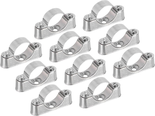 Abrazadera Fijacion Tubo Con Correa-Negra B15 mm-D25 mm - Materiales de Construcción Jurmaq Molina