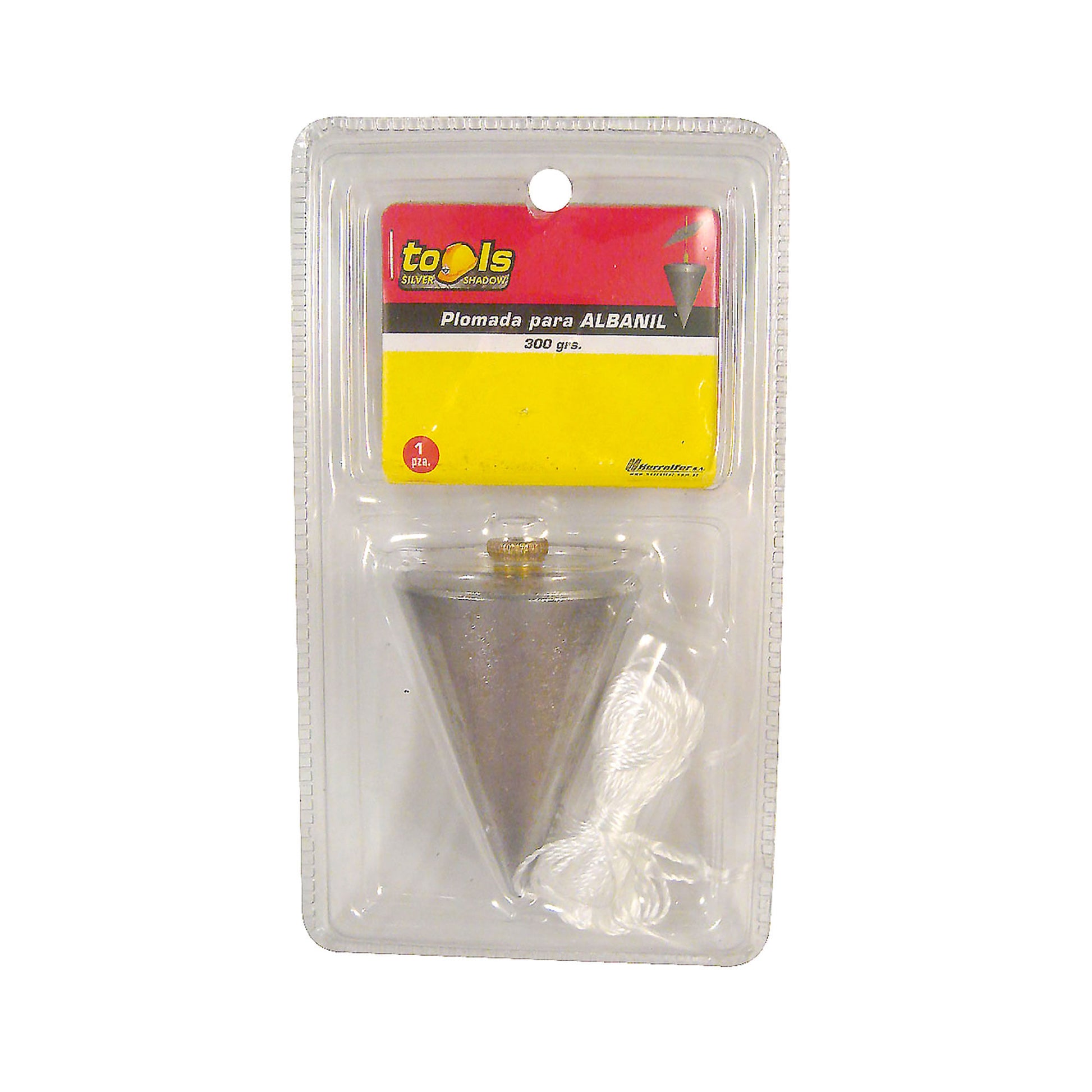 Plomada Albañil 300 gr - Materiales de Construcción Jurmaq Molina