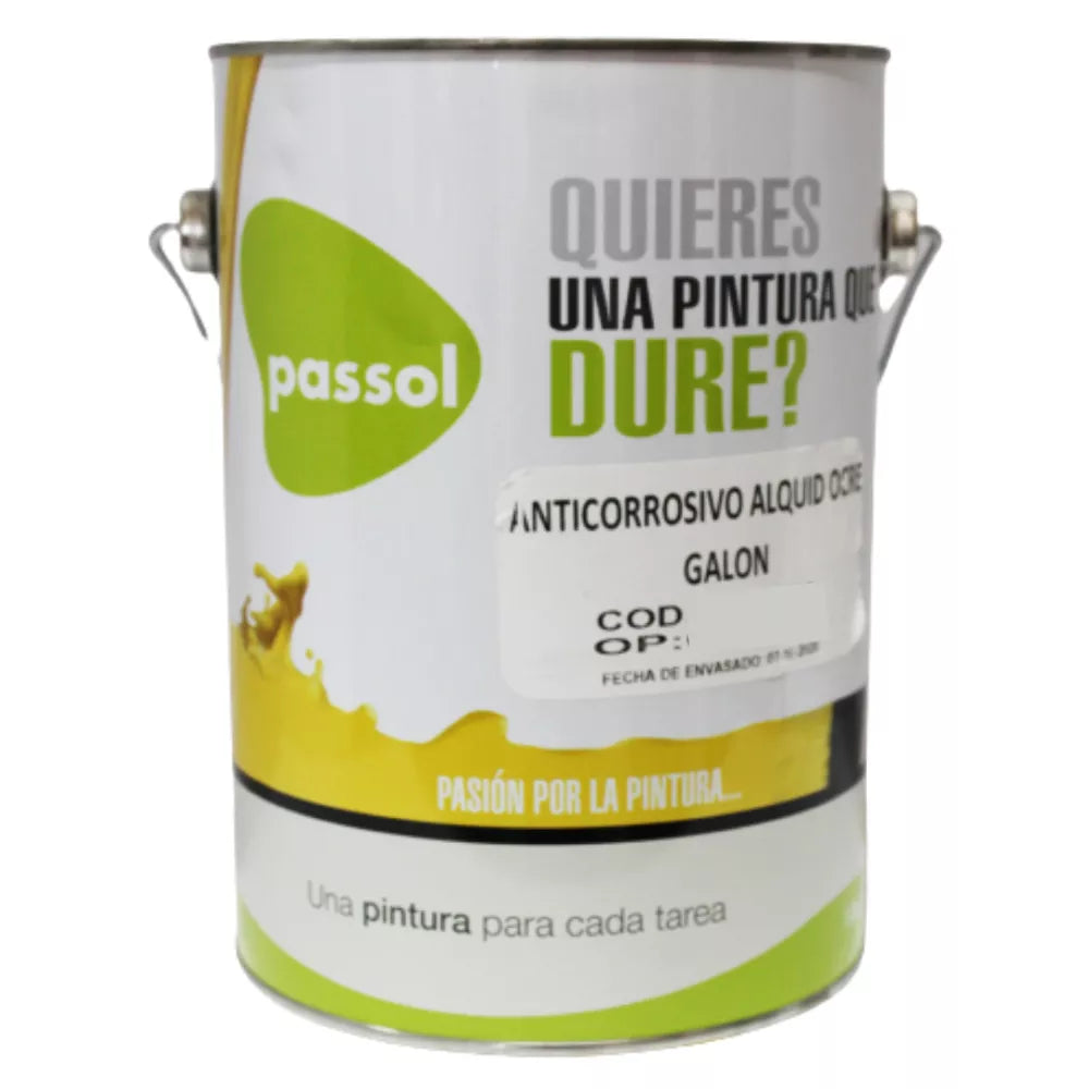 Anticorrosivo Negro 1/4 Passol - Materiales de Construcción Jurmaq Molina