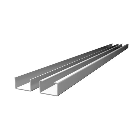 Canal Negro 100x50x2.0 mm - Materiales de Construcción Jurmaq Molina