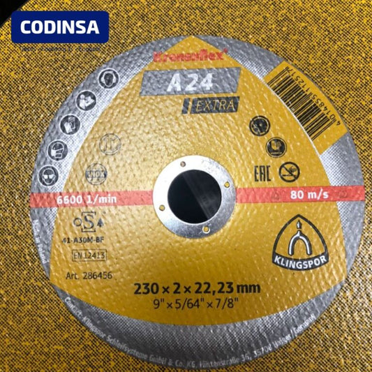 Disco Corte Kling 9" - Materiales de Construcción Jurmaq Molina