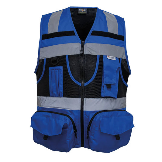 Chaleco Geologo Azul Tipo M - Materiales de Construcción Jurmaq Molina