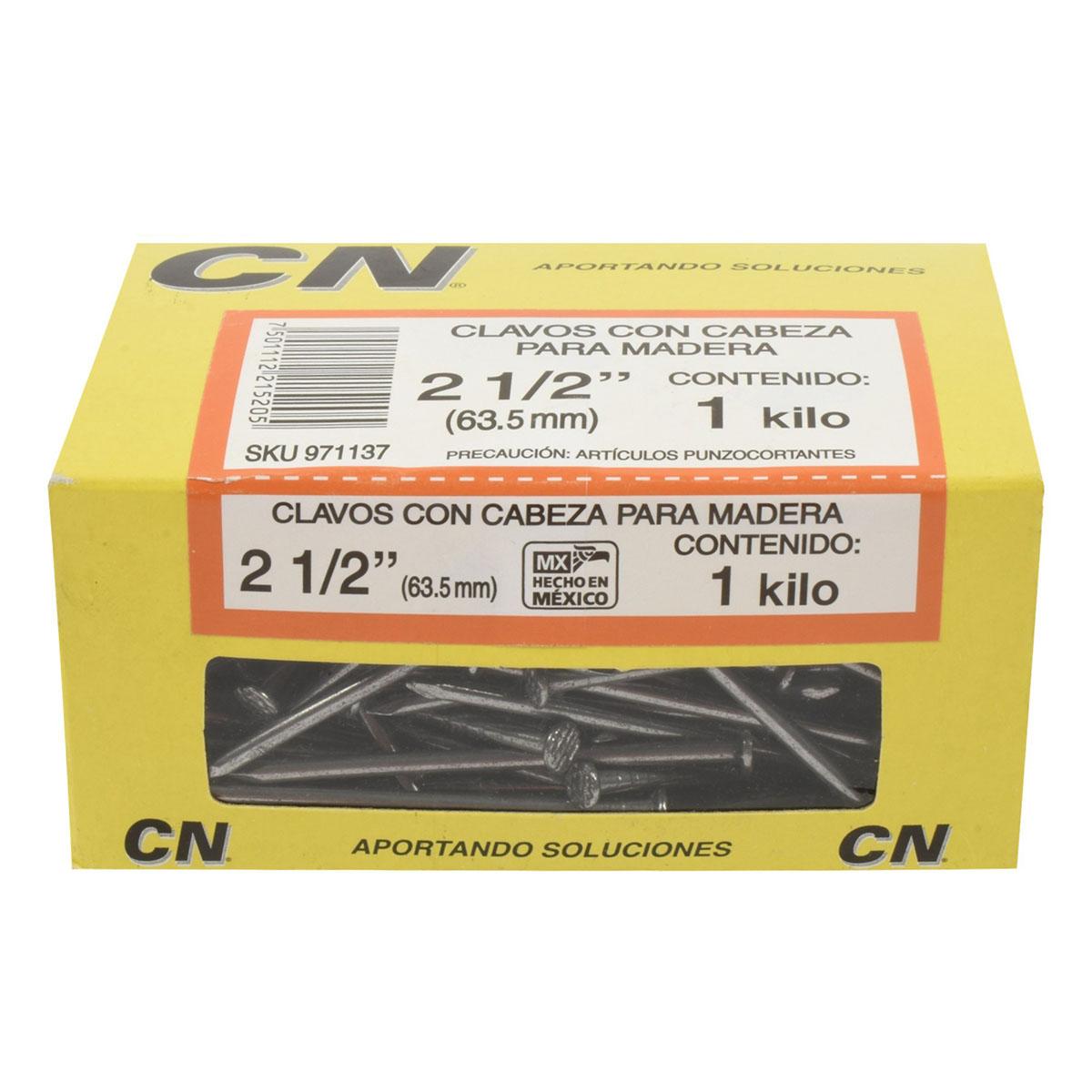 Clavo 2 1/2 ( 1 Kilo ) - Materiales de Construcción Jurmaq Molina