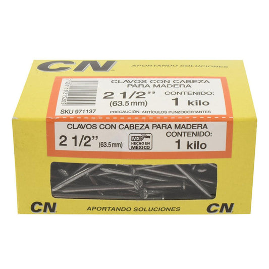 Clavo 2 1/2 ( 1 Kilo ) - Materiales de Construcción Jurmaq Molina