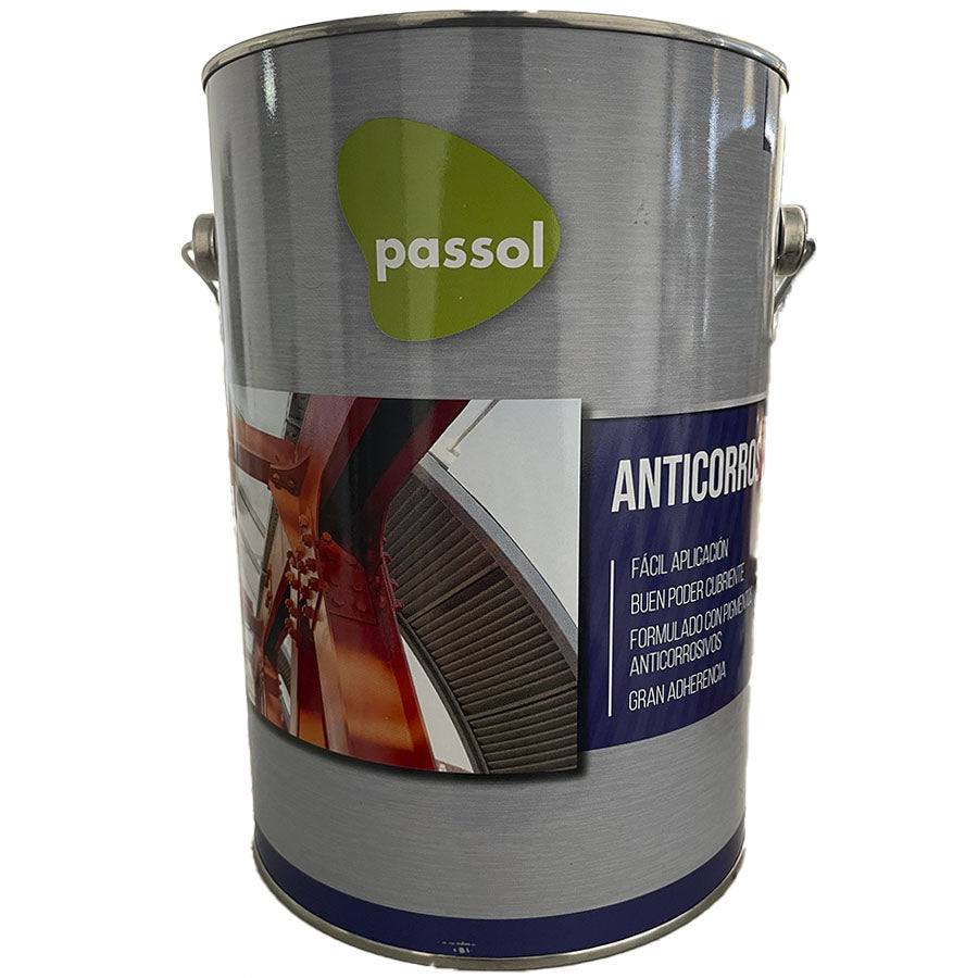 Anticorrosivo Negro Galón Passol - Materiales de Construcción Jurmaq Molina